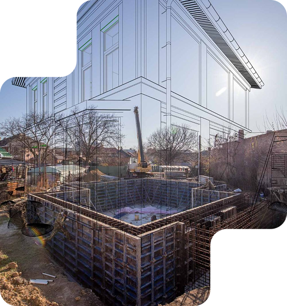 Construction foundation project